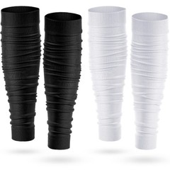 2 Pairs Calf Compression Sleeves Men Football Leg Sleeve Elastic Soccer Sleeves
