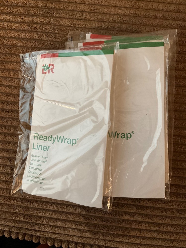 L&R Black Ready Wrap Liner Below Knee Size Small Medium Large NEW