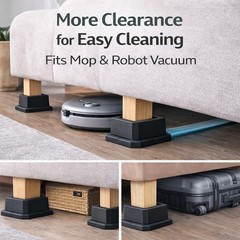 BTSD-home Furniture Risers 2 Inch Bed Heavy Dut y 4 Pack, 2