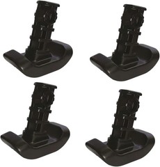 4 PCS Walker Ski Glides 4302 for EZ Fold-N-Go Walker and Able Life Space Save…