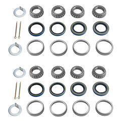 Pack of 4 Trailer Wheel Hub Bearings Kit Fits for 1-1/16“ 2000Lbs L44649/L44610