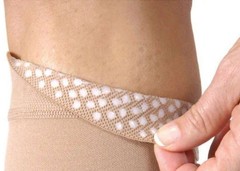 Juzo Soft 2002 Knee-High Compression Silicone Dot Band CT 30-40mmhg