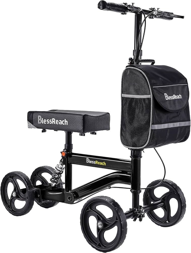 Blessreach Knee Walker Scooter. Model WB-2208. Excellent Condition – Open Box