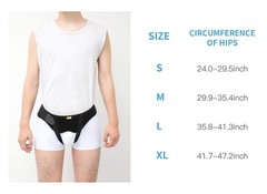 Tenbon Hernia Belt Truss for Single/Double Inguinal or Medium (Pack of 1)