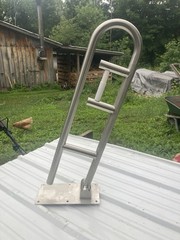 Flip-up Toilet Grab Bar Support Rail 30 Inch, Anti-Slip Knurled Grab Bar, R8962