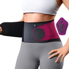 Ultra Thin 0.5mm Back Brace for Men & Women, Seamless Yoga Fabric, Lumbar Suppor