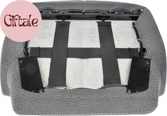 641-5109 Seat Cushion Pad Compatible with Select International Models, Dark Gray