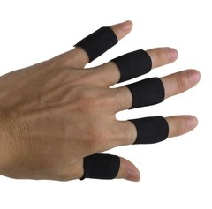 10 Finger Splint Guard Bands Nylon Bandage Support Wrap Basketball Volleyball