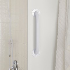 McKesson White Steel Wall Mounted Wall Grab Bar 12″ L 146-RTL12012 3 Ct