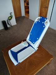 Maidesite JC35M3 Wet Dry Electric Chair Bathtub Lift From Floor W/ Remote