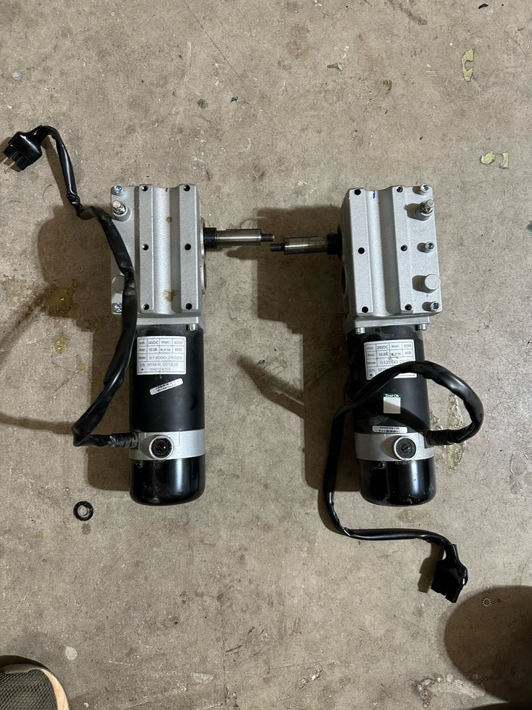Power Chair Drive Motors Set of 2 Left & Right – CRM hS2800. Very Good! Tested
