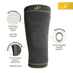 Morsa Cyberg Knee Support for Women, Brace Men Meniscus Tear, Medium