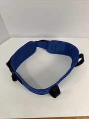 Elderly Transfer Belt 3.75” Wide 34” to 39”Waist Adjustable Blue