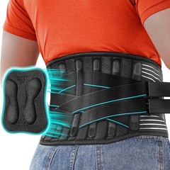 Back Brace for Lower Back Pain Men Women with 9X Strong Support, Idea for Lon…
