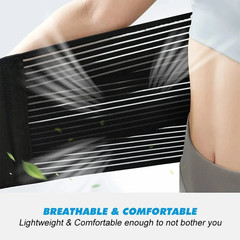 Adjustable Lumbar Support Belt for Lower Back Relief Waist Brace for Men & Women