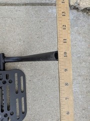 Wheelchair Foot Plate Flip Up & Loop – Width 8-10″ Tilite Adjustable P26