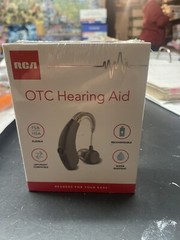 RCA OTC Hearing Aid – Rechargeable Right or Left Ear Compatible, 15-Hour Battery