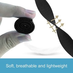 C2D JOY Stretchy Loop Nylon Strap One Size (Fits 5.1″-8.7″ wrists), Black