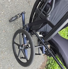 Ki Mobility Focus CR Tilt-In-Space Manual Wheelchair, Comfort Back