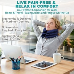 Inflatable Neck Stretcher – Adjustable Neck Pillow for Pain Relief