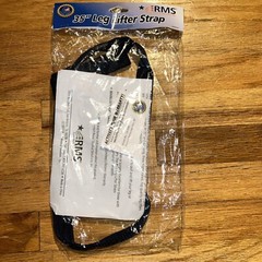 New RMS 36 & 42″ Black Leg Lifter Strap Royal Medical Solutions