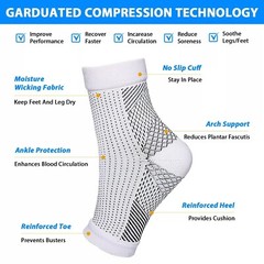 3 Pairs Sooth Relief Compression Socks Men Women Neuropathy Compression Socks