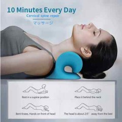 Neck Stretcher Relaxer Pillow for Shoulder Pain Relief Cervical Traction Device