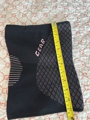 Physix Gear compression knee sleeve Black w/ Pastel Pink Size XXL