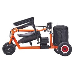 Foldable 3 Wheel Mobility Scooter for Seniors Portable Electric Powered Scooters