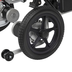 Dual Motor Adult Wheelchair Lightweight 37.5lbs Foldable Weight Capacity 265lbs