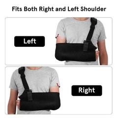 Adjustable Mesh Arm Sling Forearm Shoulder Support Brace Comfort Fit Breathable