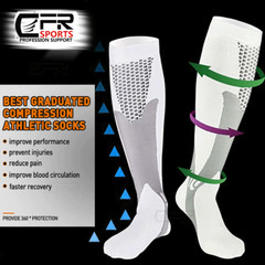 Compression Socks Stockings Womens Mens Knee High Medical 20-30 mmHG S/M-X/XL DS