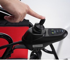 500W All Terrain Electric Wheelchair Heavy Duty Foldable Electric Wheelchairs