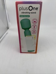 plusOne Vibrating Soft Touch Wand, 10 Vibration Settings, Waterproof NEW SEALED