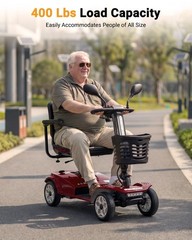 Powered mobility scooter 400 lb capacity, Electric Scooter for Adults & Seniors
