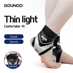 2 Pcs Adjustable Ankle Brace Compression Sleeve Support Fasciitis Pain Relief US