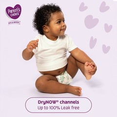 Parent’s Choice Dry & Gentle Diapers Size 8, 64 Count (Select for More Options)