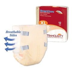 Tranquility SmartCore Briefs XL 56-64 Heavy Absorbency 36 Count