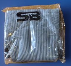 SB SOX XL Compression Calf Sleeves 20-30 mmHg Unisex Medium Black Grey One Pair