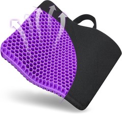 Machine Washable Honeycomb Gel Cushion for Ergonomic Comfort – Non-Slip and Cool