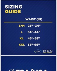 Tena Men Protective Incontinence Underwear For Men Overnight Max Absorbency Xxl