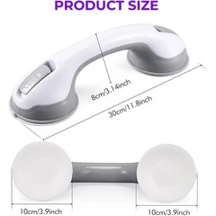 Bathroom Shower-Suction Cup-Handicap Bar-Bathtub Handles-Anti-slip-Safety Grab