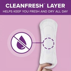 💜 POISE 💜 FRESH PROTECTION ●DAILY LINERS● (8-COUNT) 2💧 Very Light Regular.