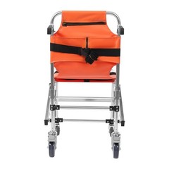 EMS Stair Climbing Chair Medical Emergency Evacuation Lifting Wheelchair w/Belts