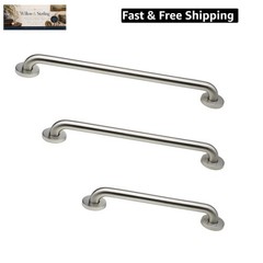 Grab Bar Bundle – ADA Compliance – 1.5″ Diameter – 18″, 36″, 42″ Lengths – Pa…