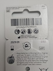 80- Power One Size 312 PR41 1.45V Zinc Air Hearing Aid Batteries 2029 Exp.