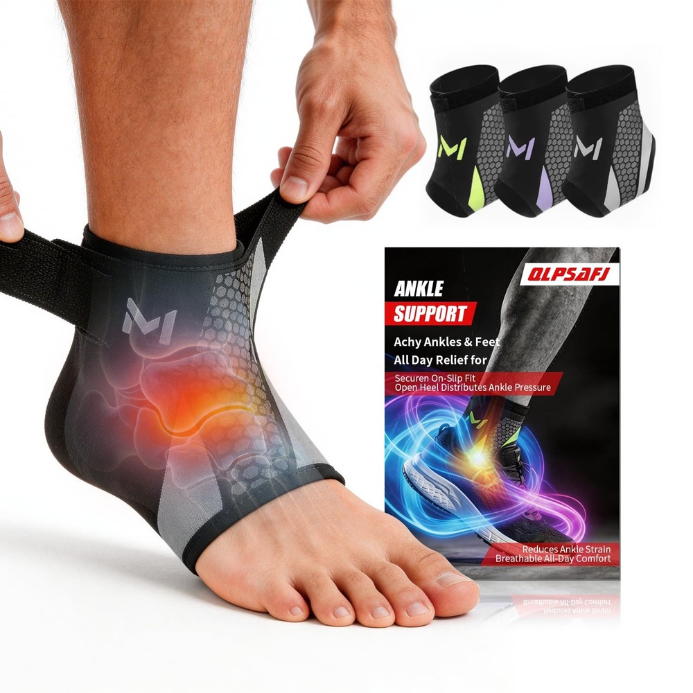 2-Pack Ankle Brace Lace up Anklepro Men Bidirectional Motion Softball Ankles …