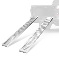 Rockland Tri Fold Loading Ramp 84×54 1500lb Capacity 1 Pack