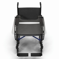 Rehabilitation Advantage 1/4 Inch Polycarbonate Wheelchair Tray X-Wide Size