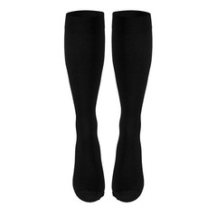 Truform Anti-Embolism Medical Compression Stockings Medium (1 Pair), Black